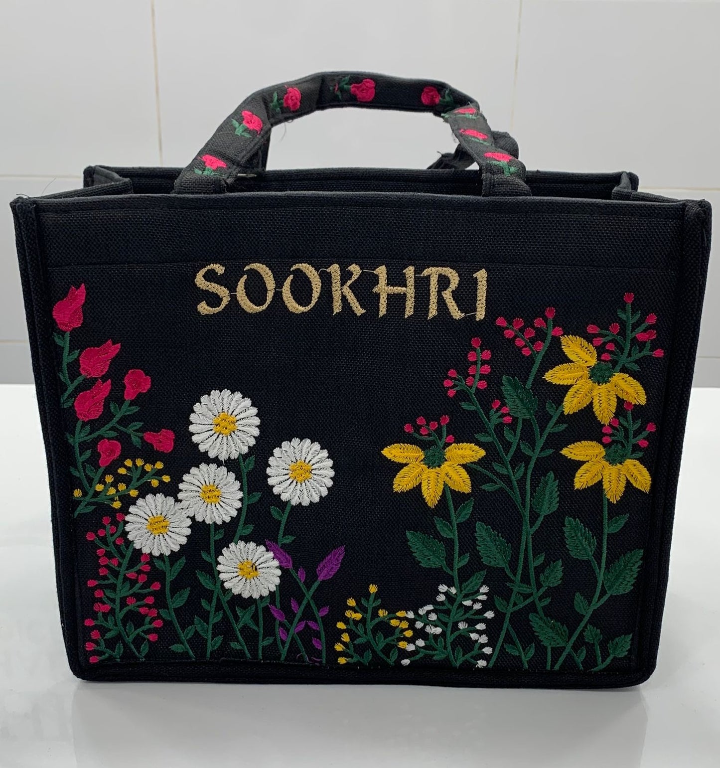 Original Sookhri Jute Fabric Handbags 👜
