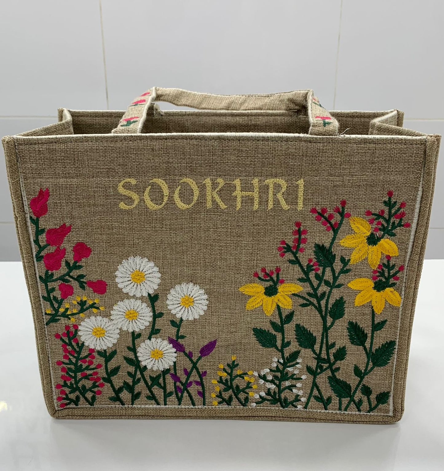 Original Sookhri Jute Fabric Handbags 👜