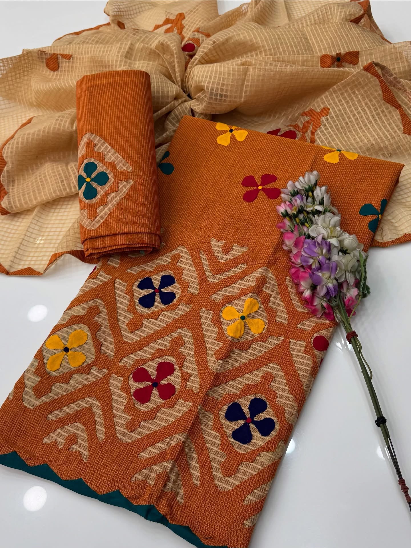 Khaadi Khaddar Applic Handmade 3pc Dress 👗