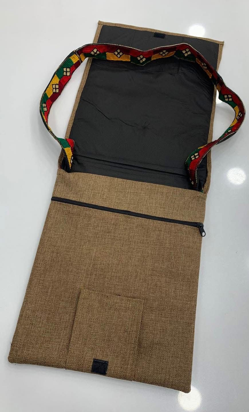 Traditional Jute Fabric File Bag