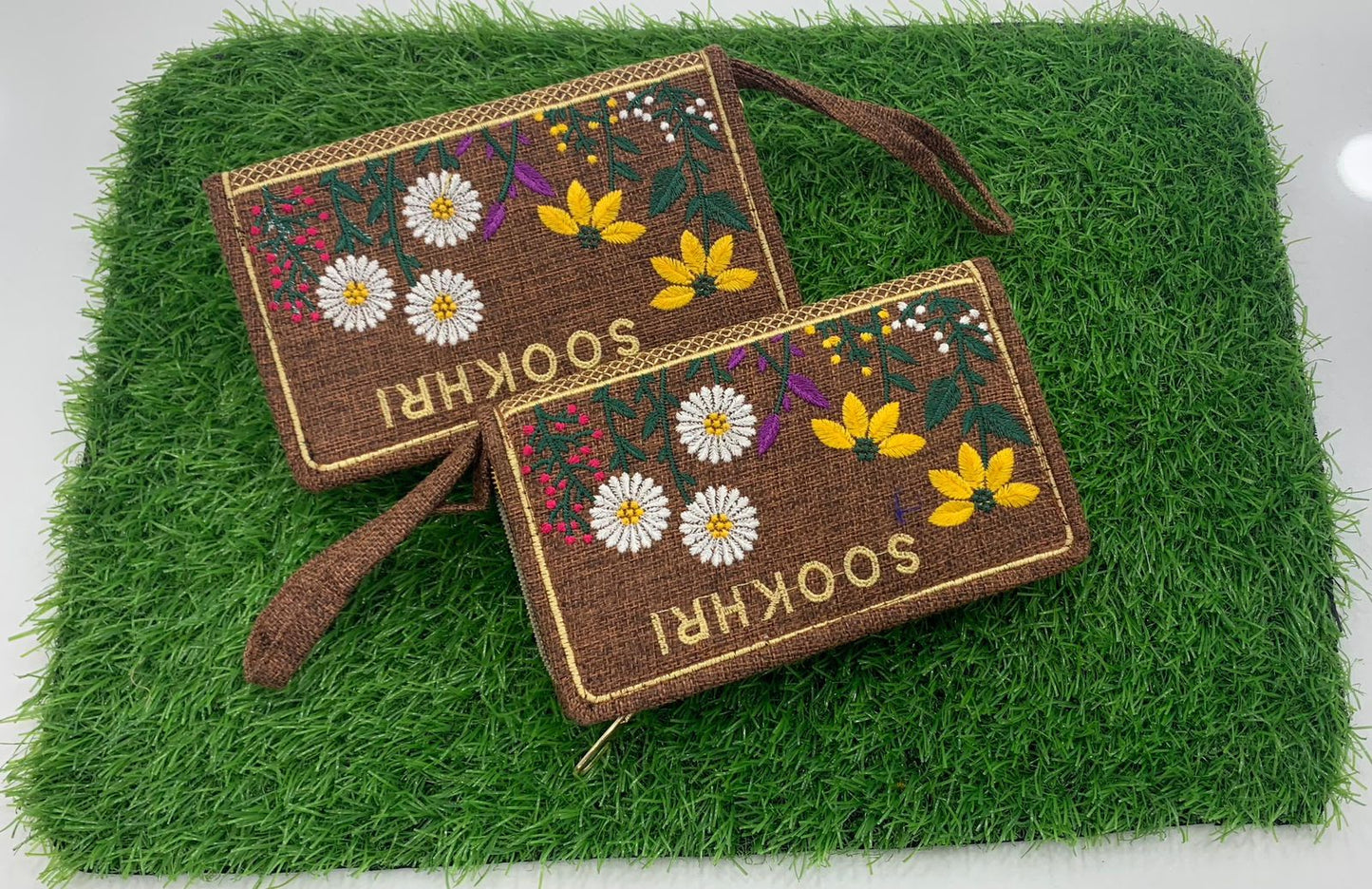 Traditional Embroidered Clutches 2pcs