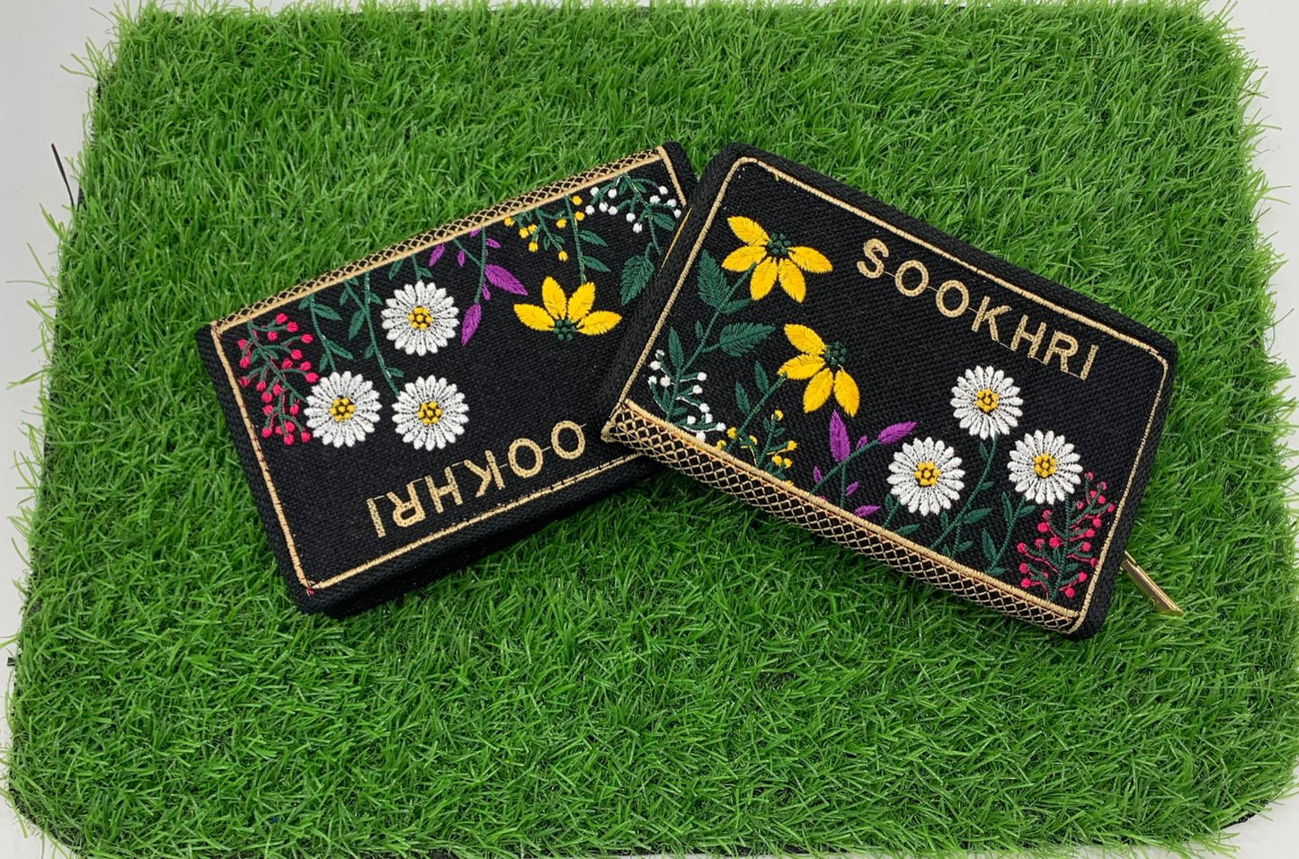 Traditional Embroidered Clutches 2pcs