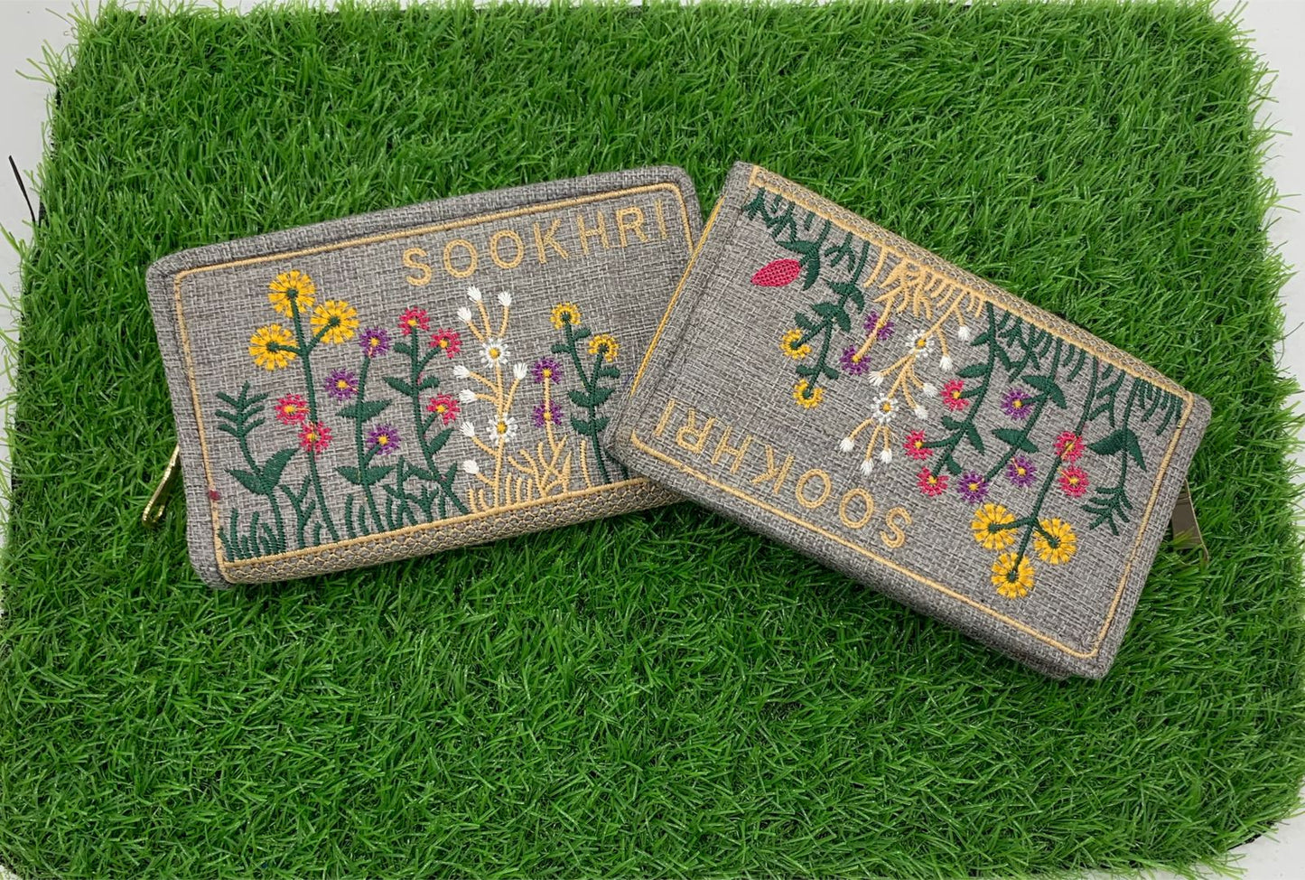 Traditional Embroidered Clutches 2pcs