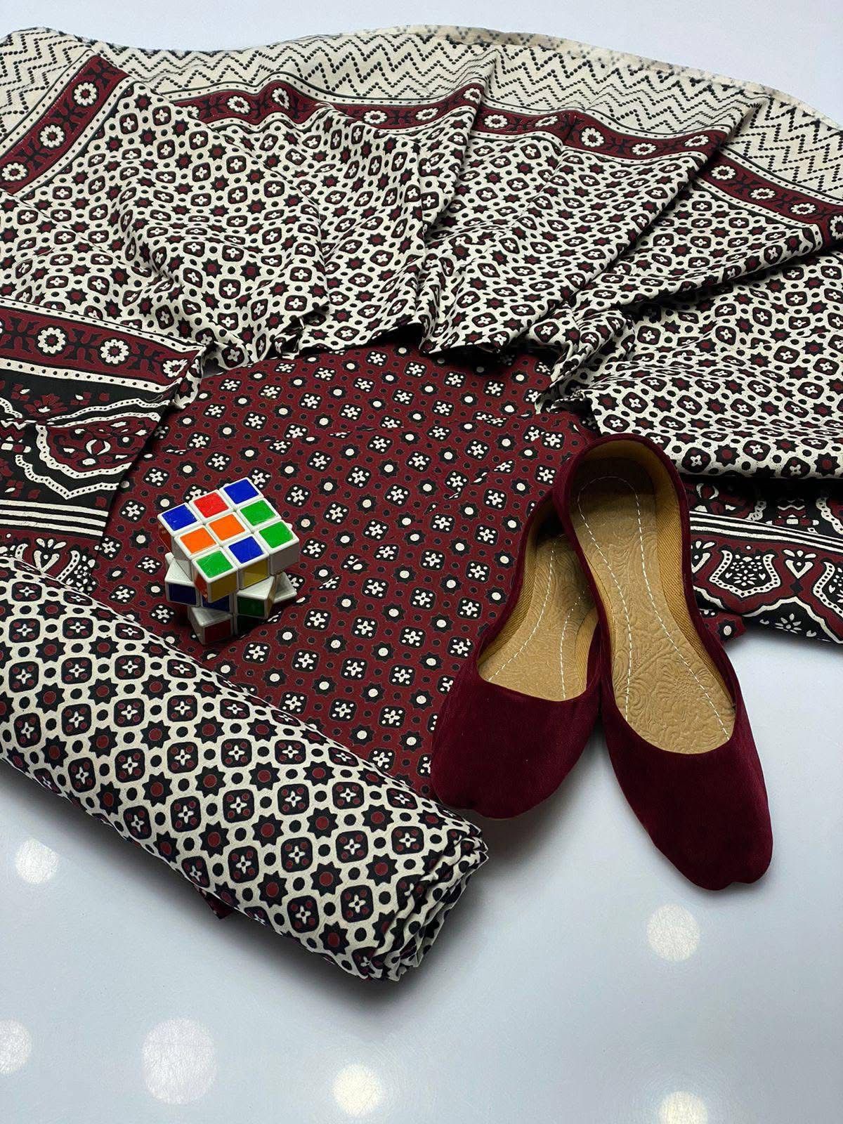 Ajrak Block Print Dresses