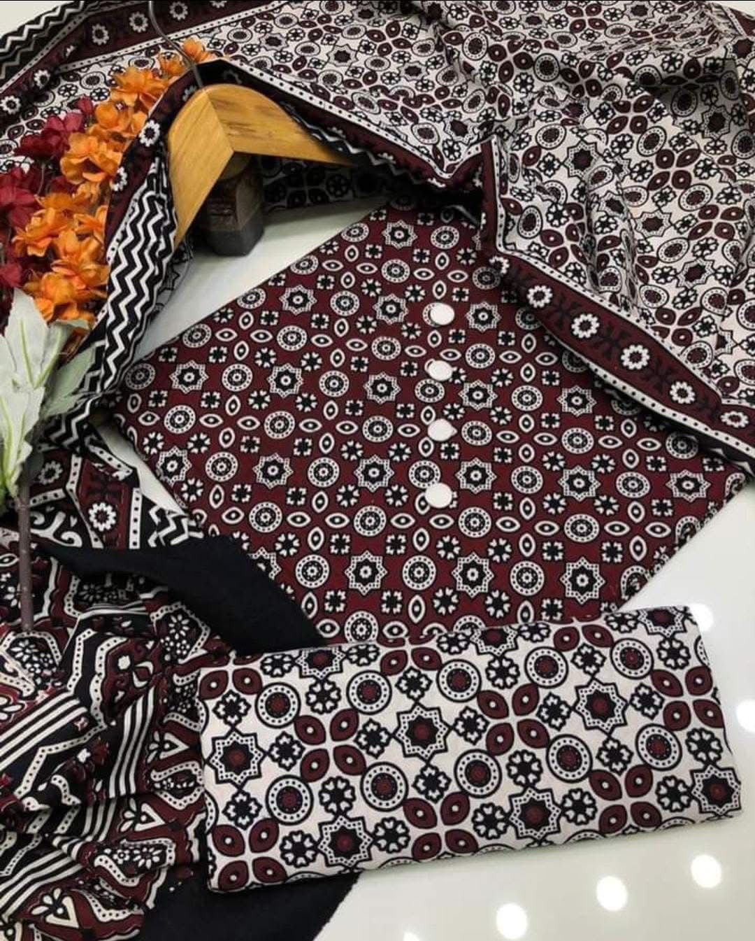 Ajrak Block Print Dresses