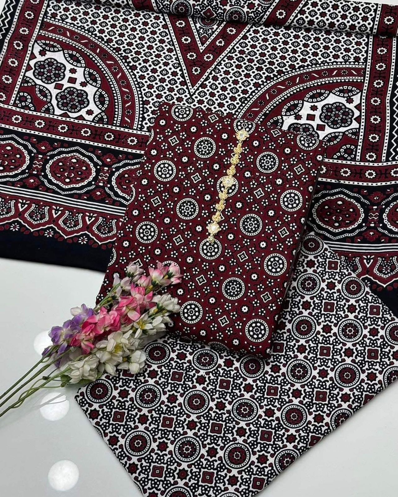 Ajrak Block Print Dresses