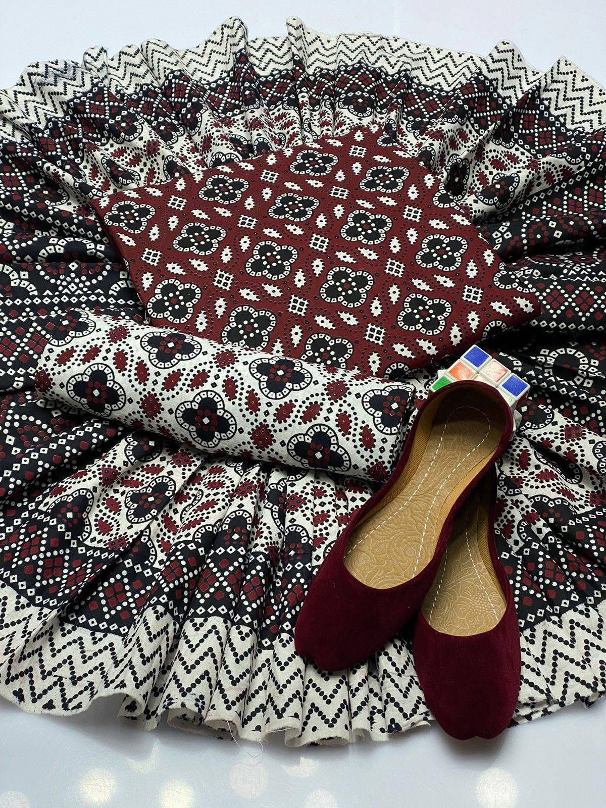 Ajrak Block Print Dresses