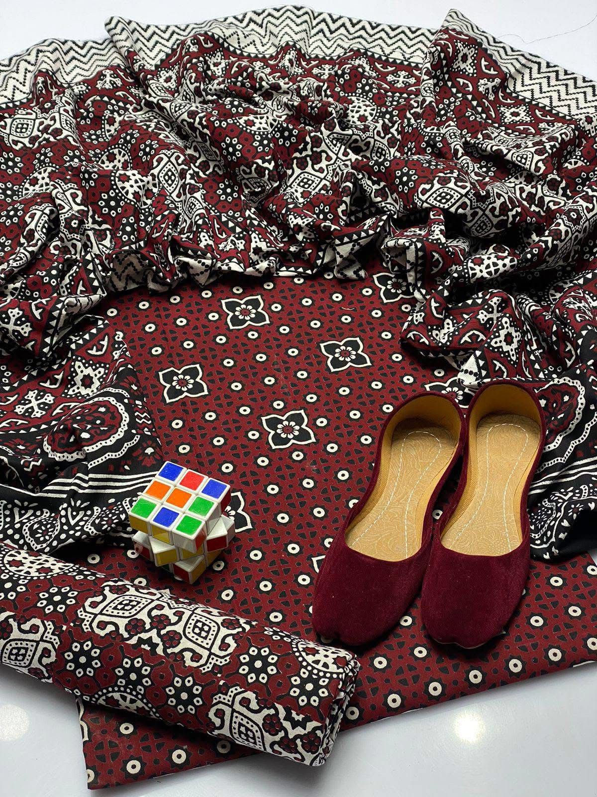 Ajrak Block Print Dresses