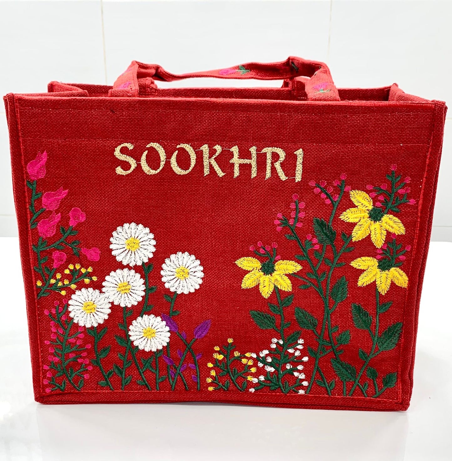 Original Sookhri Jute Fabric Handbags 👜
