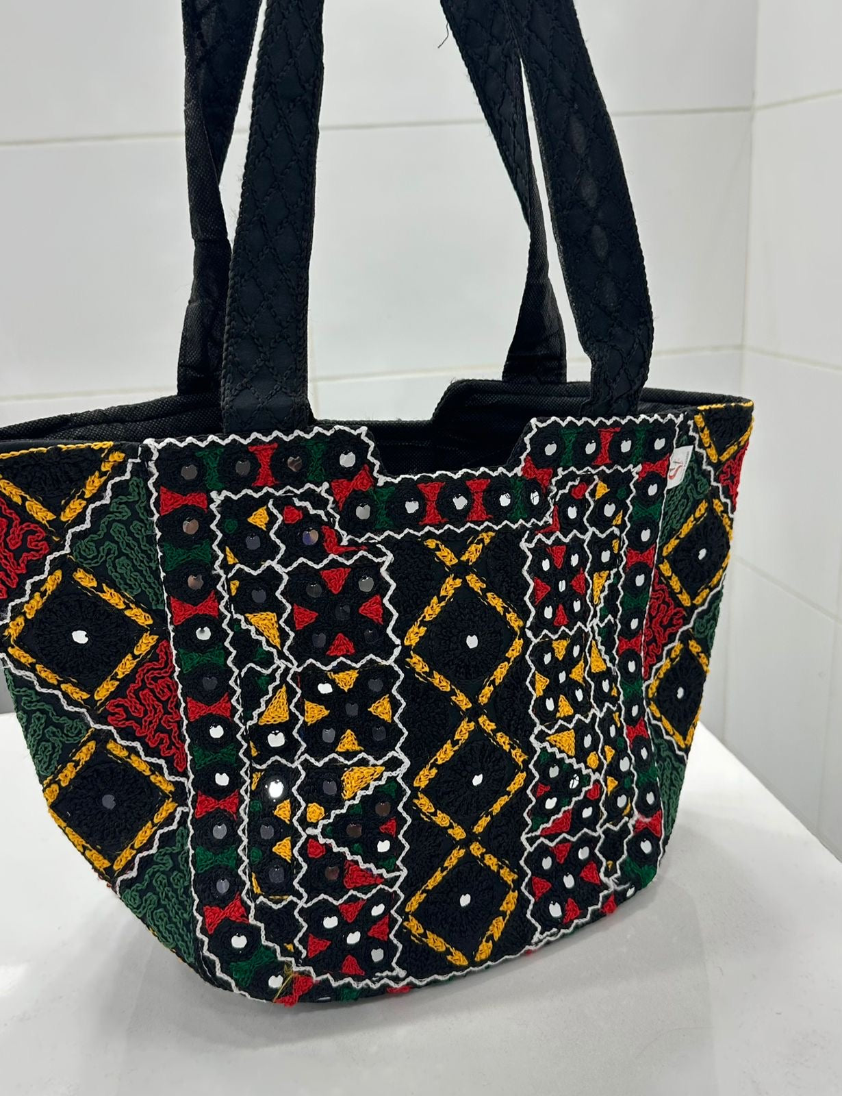Arri Sitara Work Ladies Bag – Multi Embroidered Tote