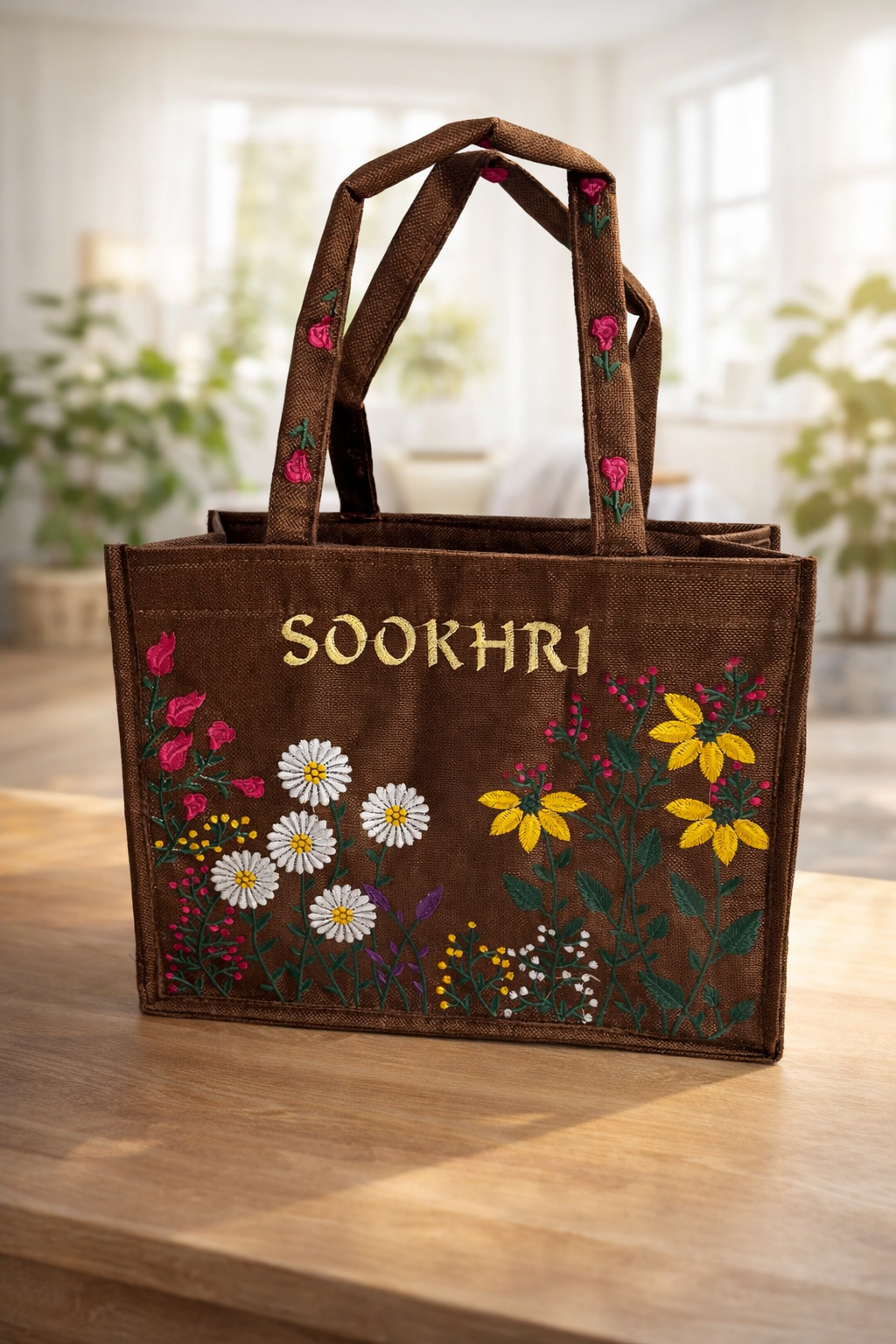 Original Sookhri Jute Fabric Handbags 👜