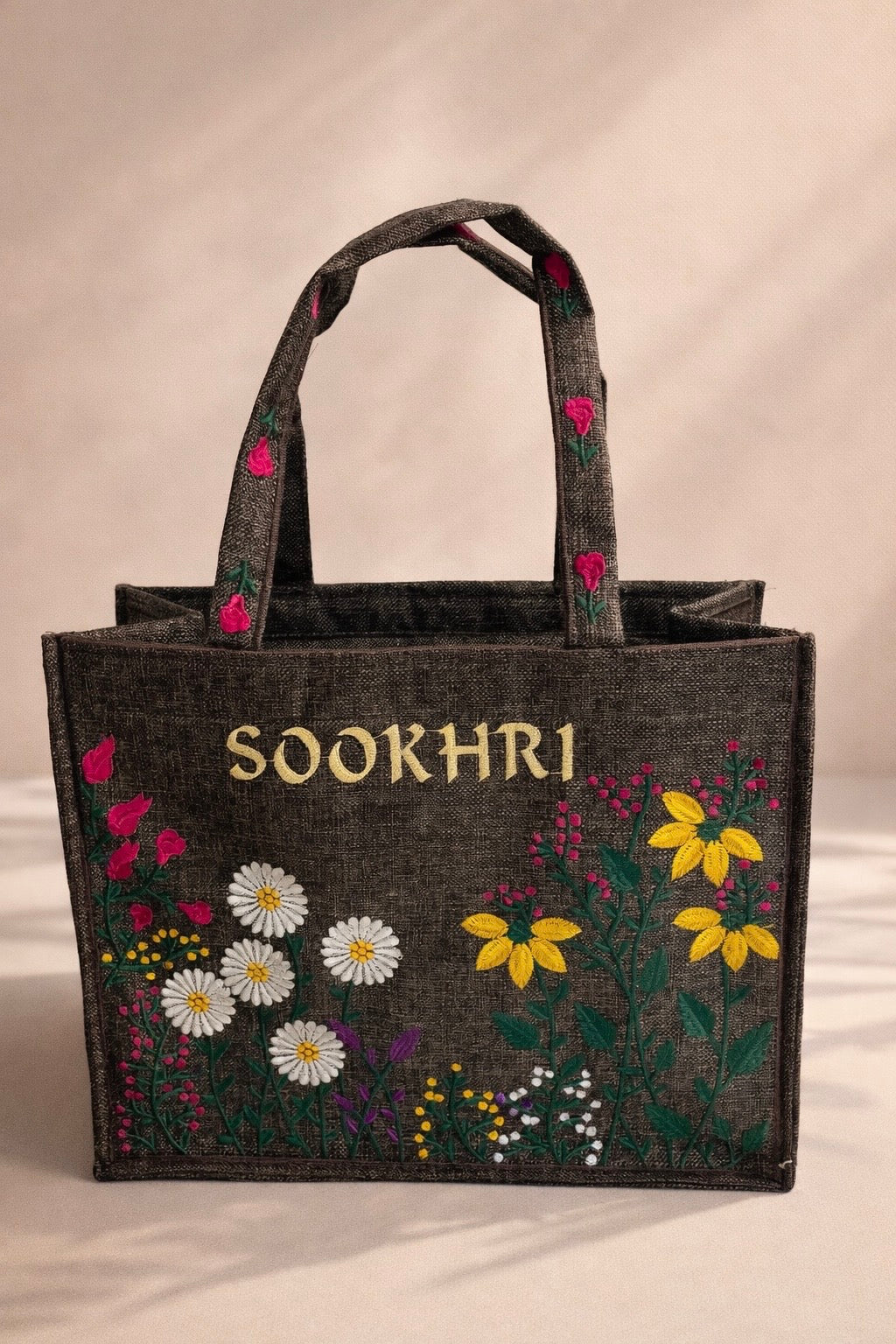 Original Sookhri Jute Fabric Handbags 👜