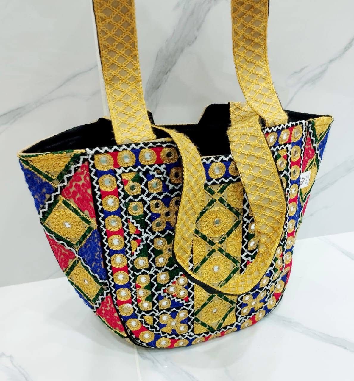 Arri Sitara Work Ladies Bag – Multi Embroidered Tote