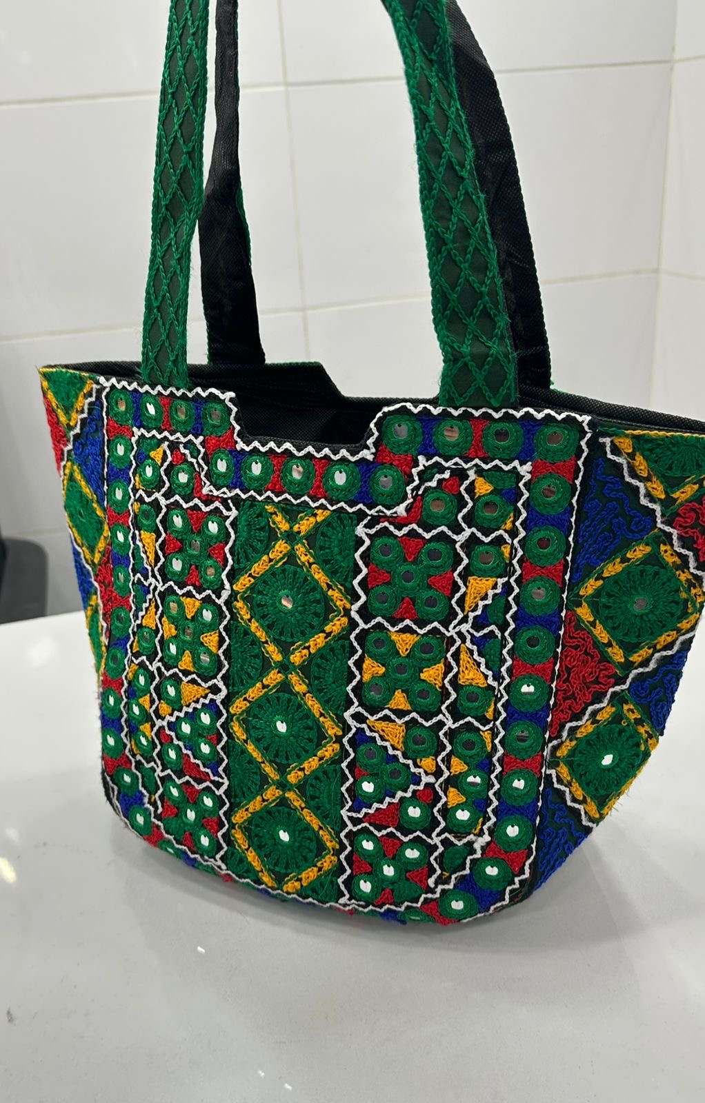Arri Sitara Work Ladies Bag – Multi Embroidered Tote