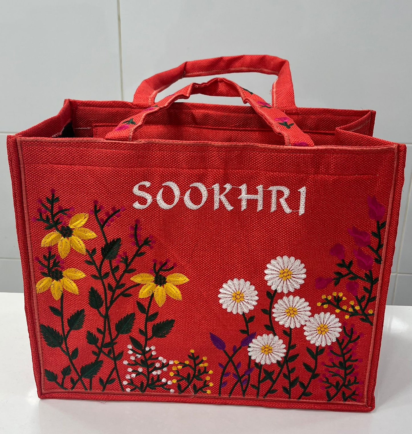 Original Sookhri Jute Fabric Handbags 👜
