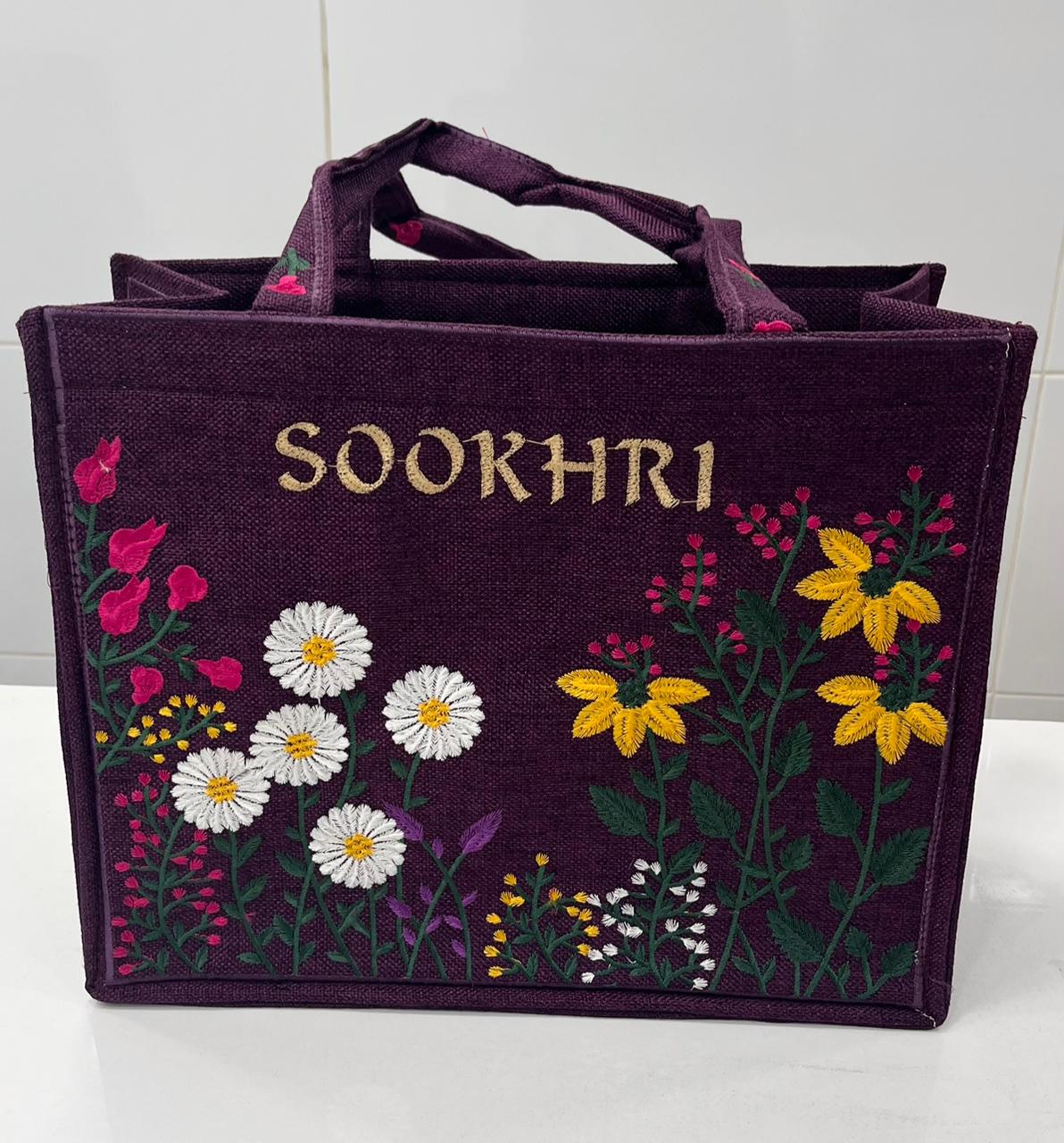 Original Sookhri Jute Fabric Handbags 👜