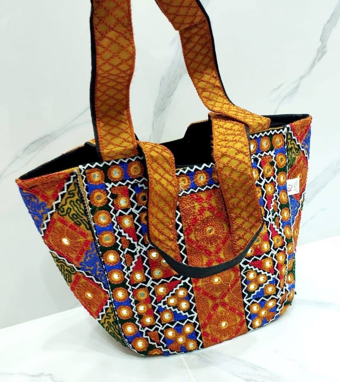 Arri Sitara Work Ladies Bag – Multi Embroidered Tote