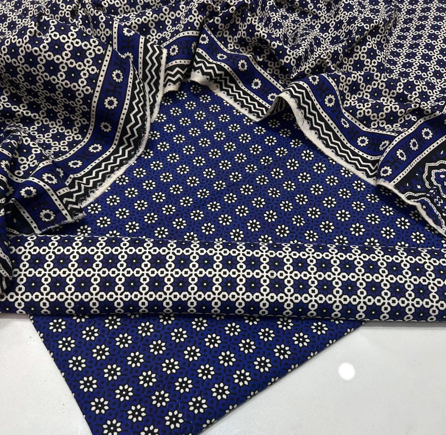 Ajrak Block Print Cotton Dresses