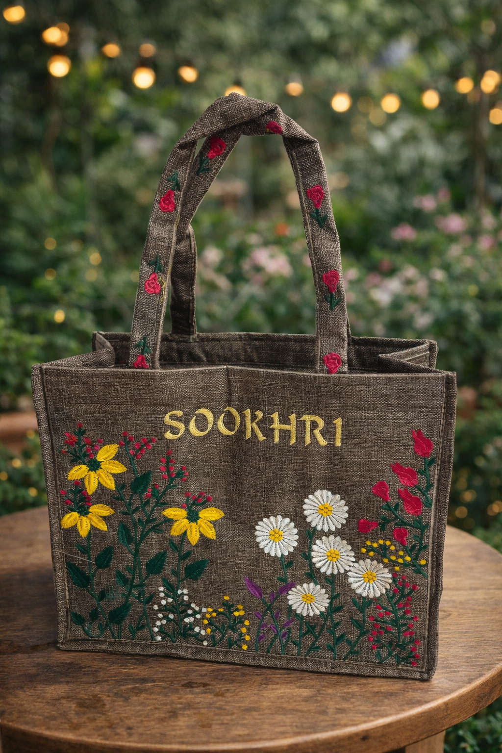 Original Sookhri Jute Fabric Handbags 👜