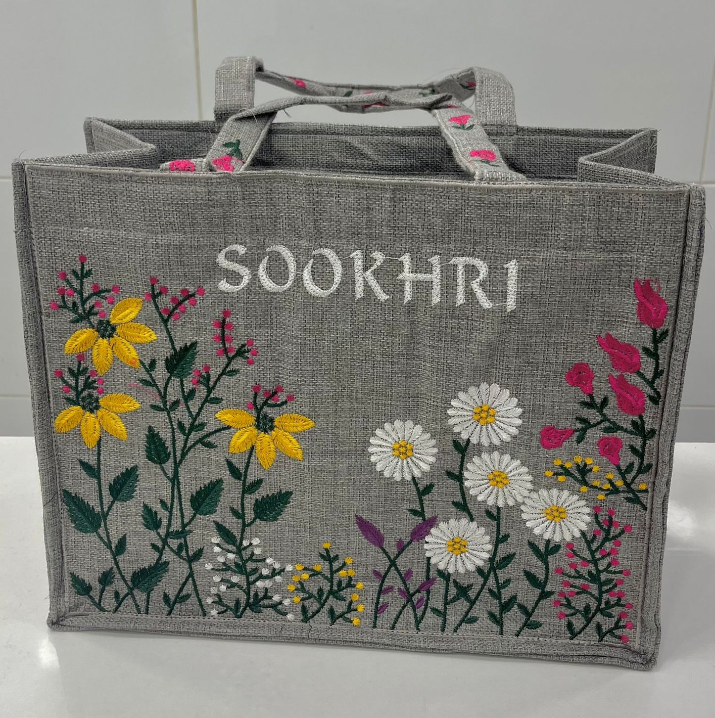 Original Sookhri Jute Fabric Handbags 👜