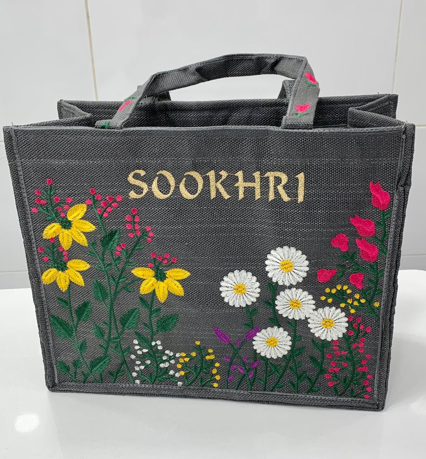 Original Sookhri Jute Fabric Handbags 👜