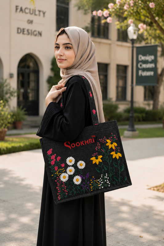 Original Sookhri Jute Fabric Handbags 👜