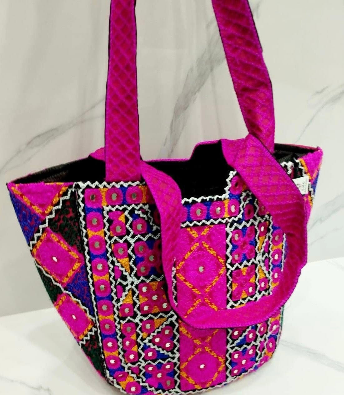 Arri Sitara Work Ladies Bag – Multi Embroidered Tote
