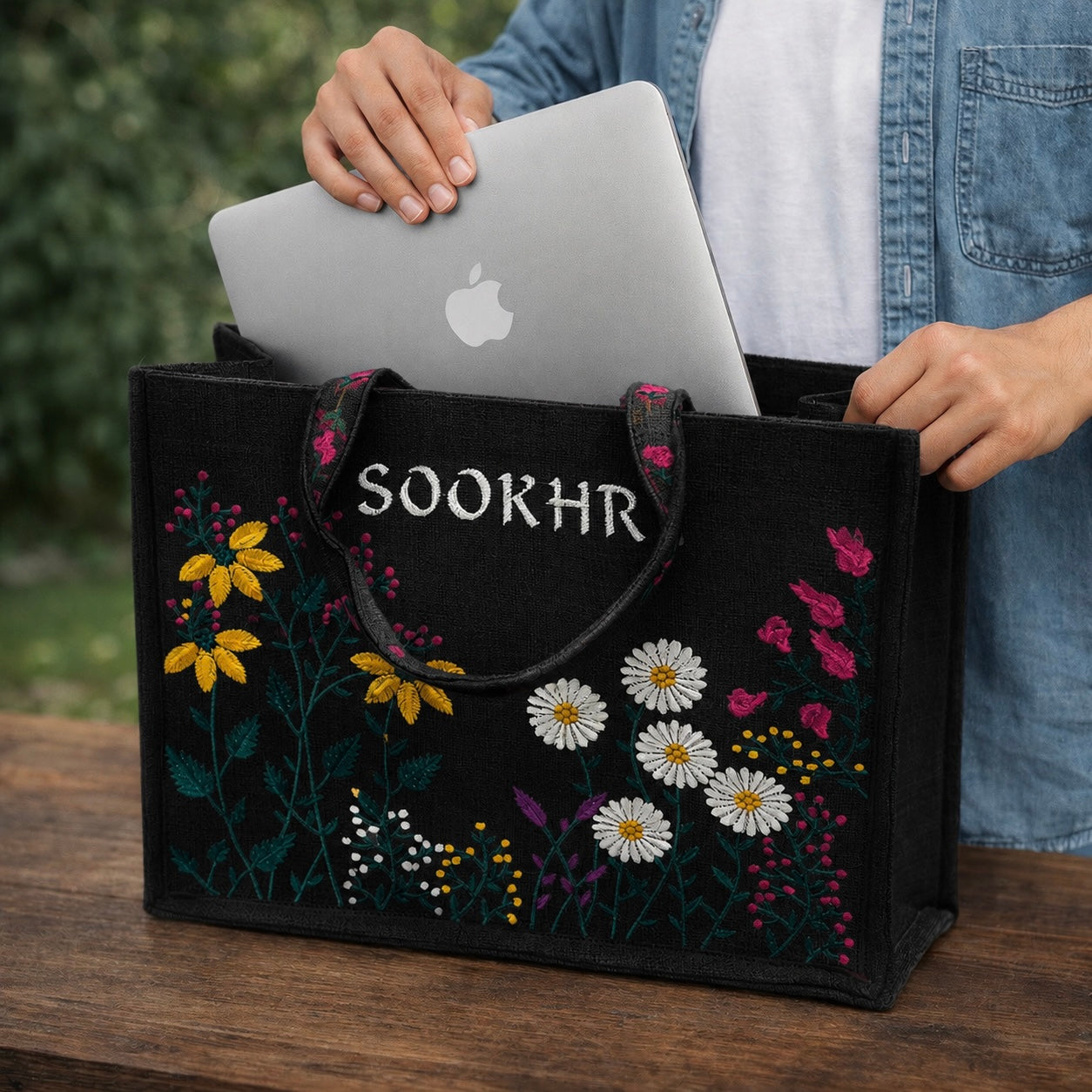 Original Sookhri Jute Fabric Handbags 👜