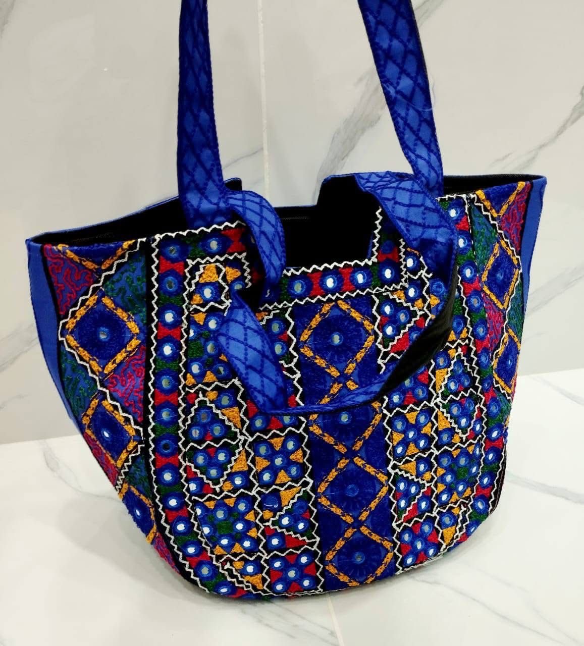 Arri Sitara Work Ladies Bag – Multi Embroidered Tote