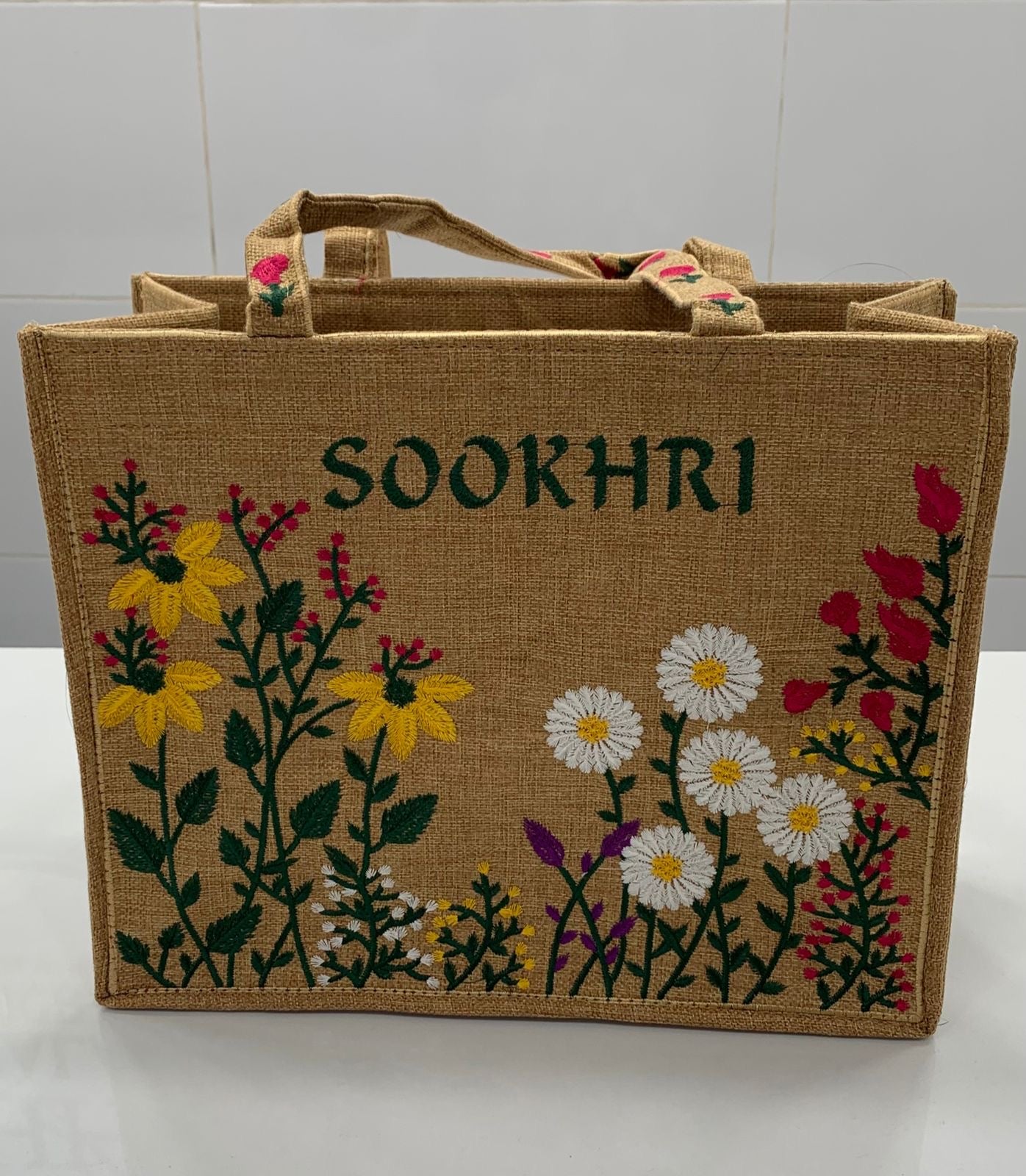 Original Sookhri Jute Fabric Handbags 👜