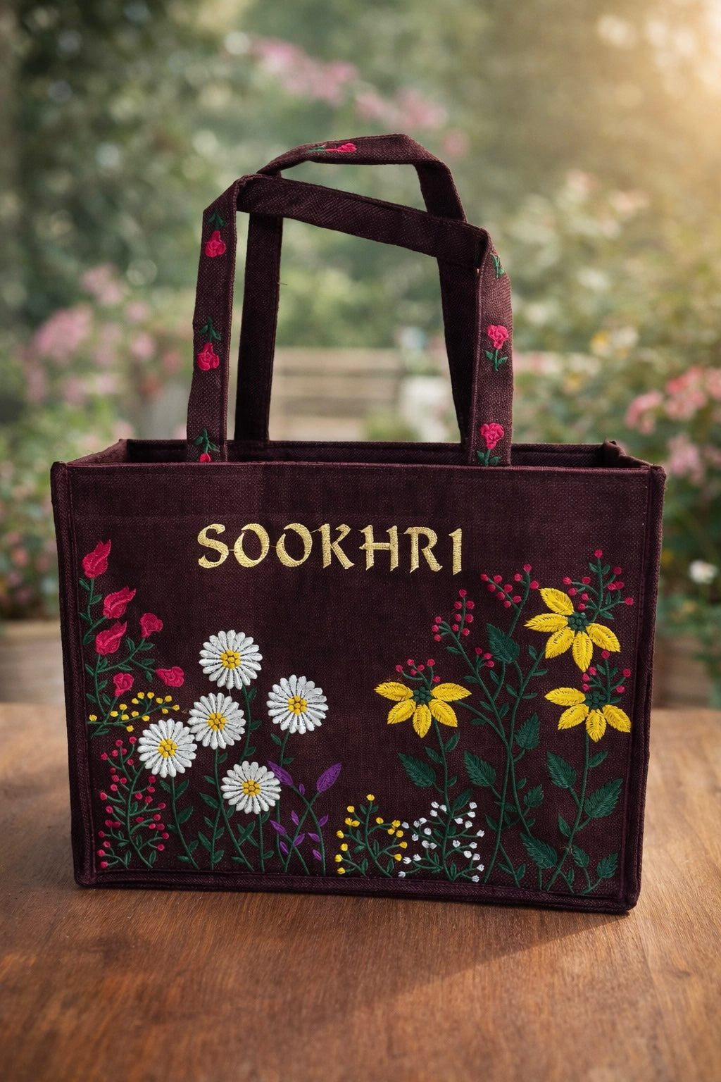 Original Sookhri Jute Fabric Handbags 👜