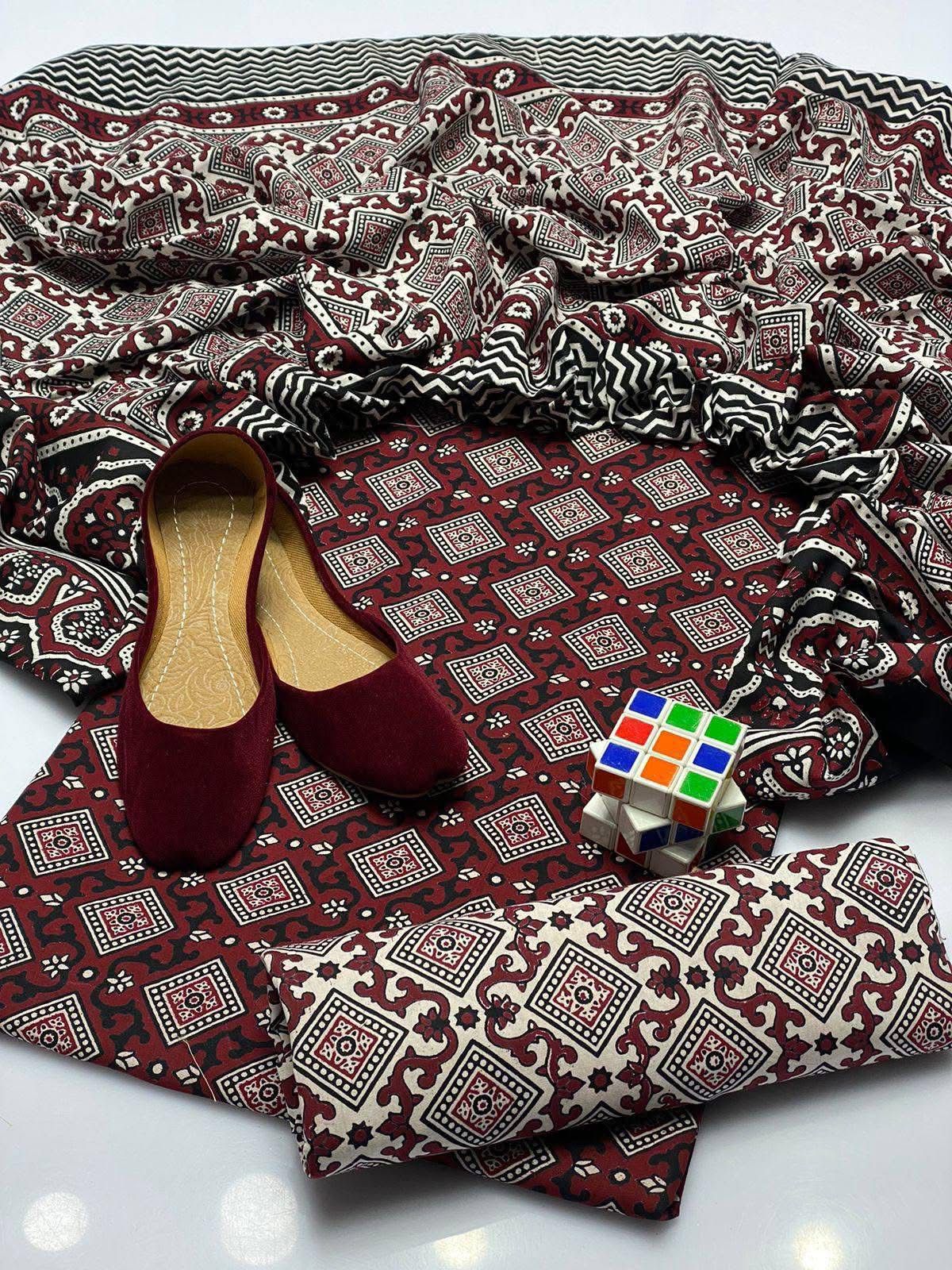 Ajrak Block Print Dresses