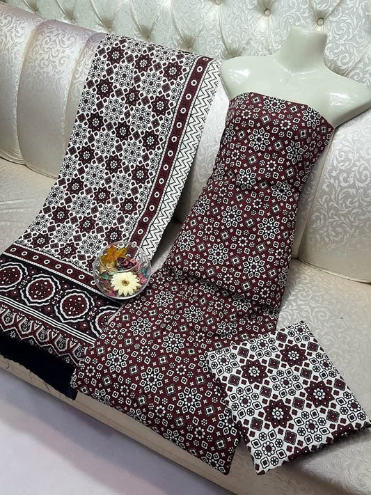 Ajrak Block Print Dresses
