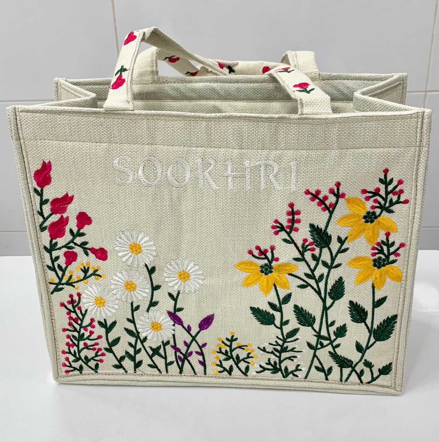 Original Sookhri Jute Fabric Handbags 👜